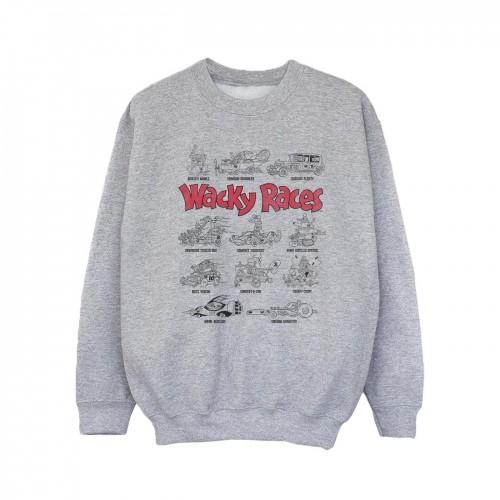 Wacky Races Car Lineup-sweatshirt voor meisjes