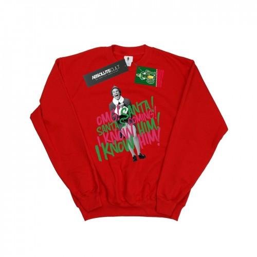 Elf Heren Santa's Coming Sweatshirt