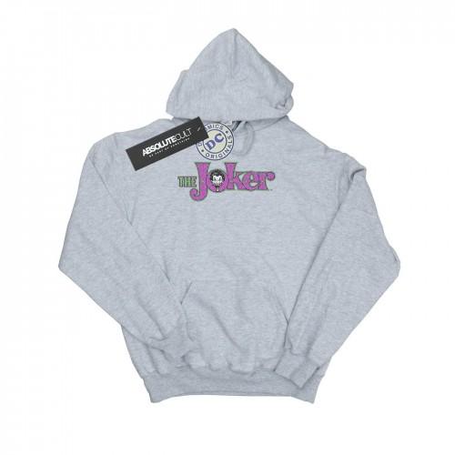 DC Comics Girls The Joker Crackle-logo hoodie