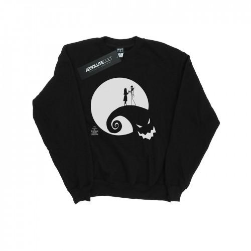 Disney Mens Nightmare Before Christmas Moon Oogie Boogie Sweatshirt