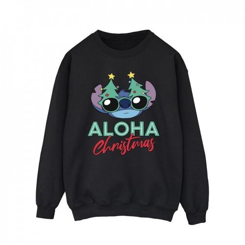 Disney heren Lilo en Stitch kerstboom tinten Sweatshirt