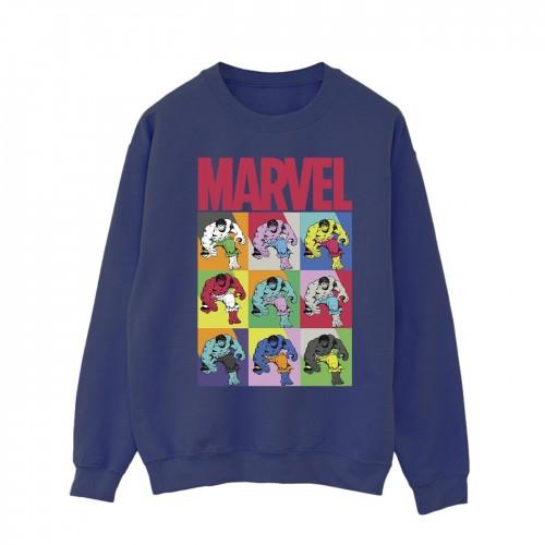 Marvel Heren Hulk Pop Art Sweatshirt