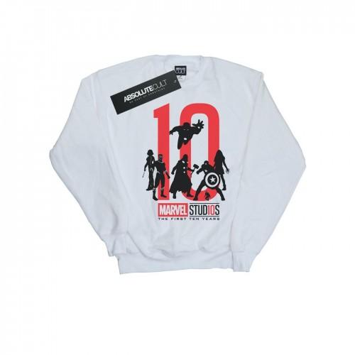 Pertemba FR - Apparel Marvel Studios Heren het eerste tien jaar sweatshirt