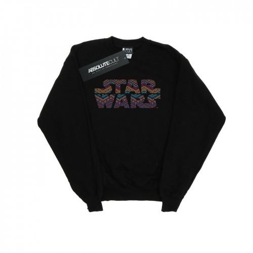 Star Wars Mens Colour Aztec Logo Sweatshirt