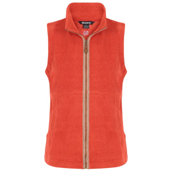 Sherpa  Women's Rolpa Eco Vest - Fleecebodywarmer, rood