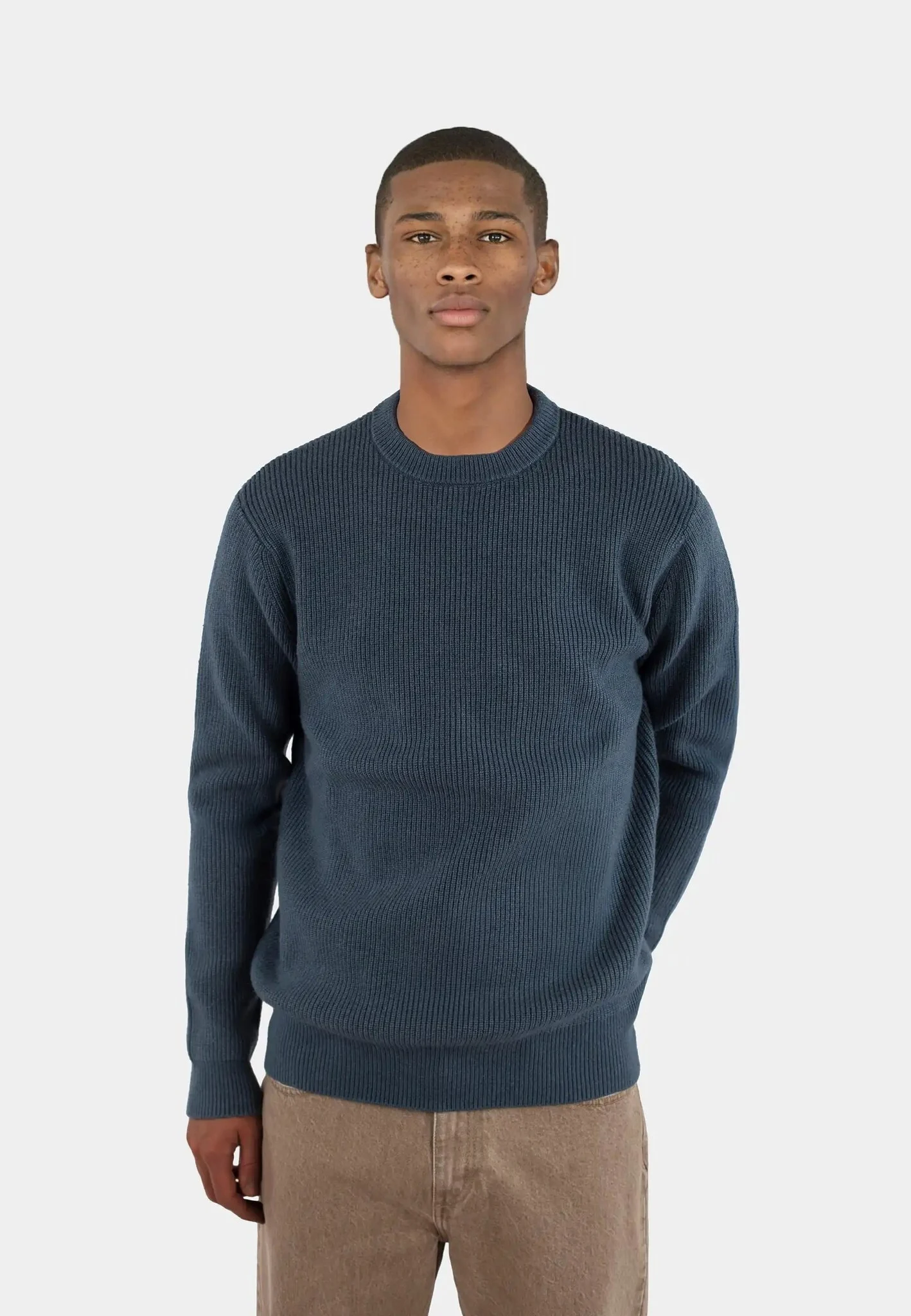 Ciszere Eddie knidded sweater 40051-007-05 orion blue