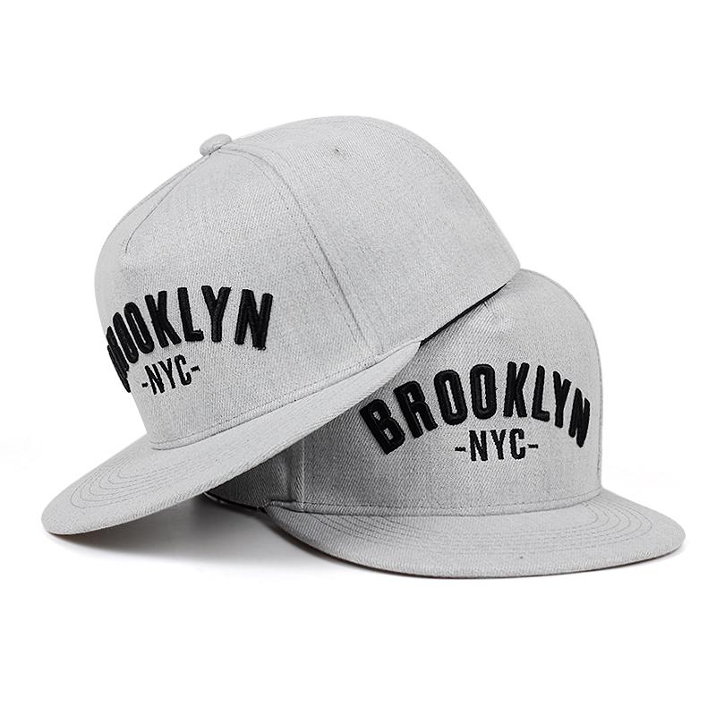 Cap Factory Zomer Brooklyn Geborduurde Baseball Cap Mannen en Vrouwen Mode Hoed Outdoor Sport Hip Hop Platte Hoed