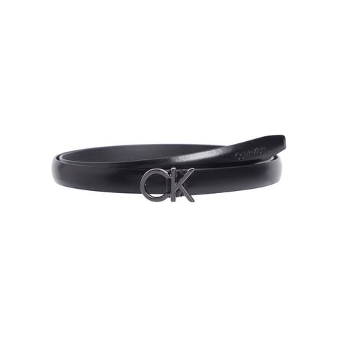 Calvin Klein Leren riem CK THIN BELT 1.5CM