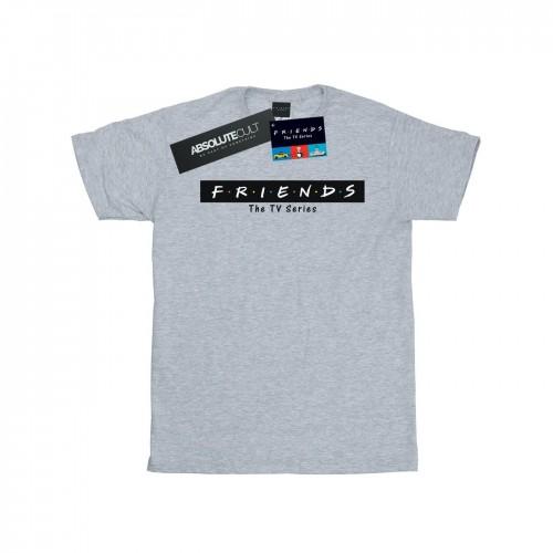 Friends Vrienden meisjes logo blok katoenen T-shirt