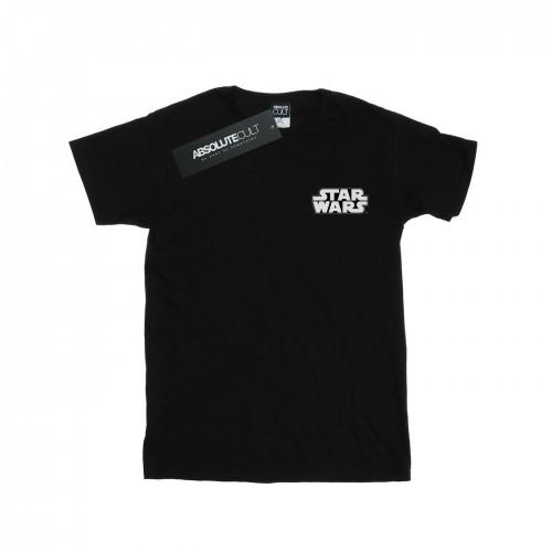 Star Wars Katoenen T-shirt met -logobadge voor meisjes