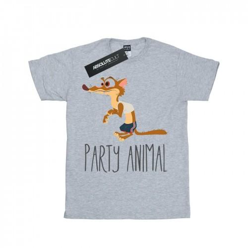 Disney Zootropolis katoenen T-shirt met feestbeest voor meisjes