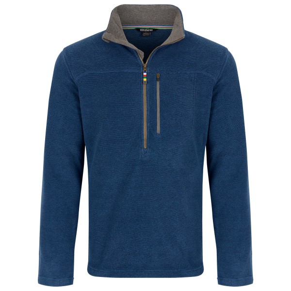 Sherpa  Rolpa Eco Zip Tee - Fleecetrui, blauw