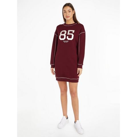 Tommy Hilfiger Sweatjurk VARSITY 85 SWTSHIRT DRESS LS