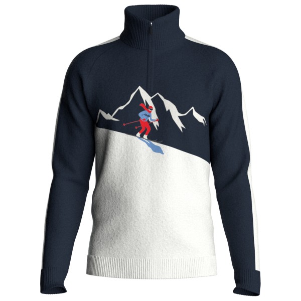 We Norwegians  Afterski Sweater - Merinotrui, blauw