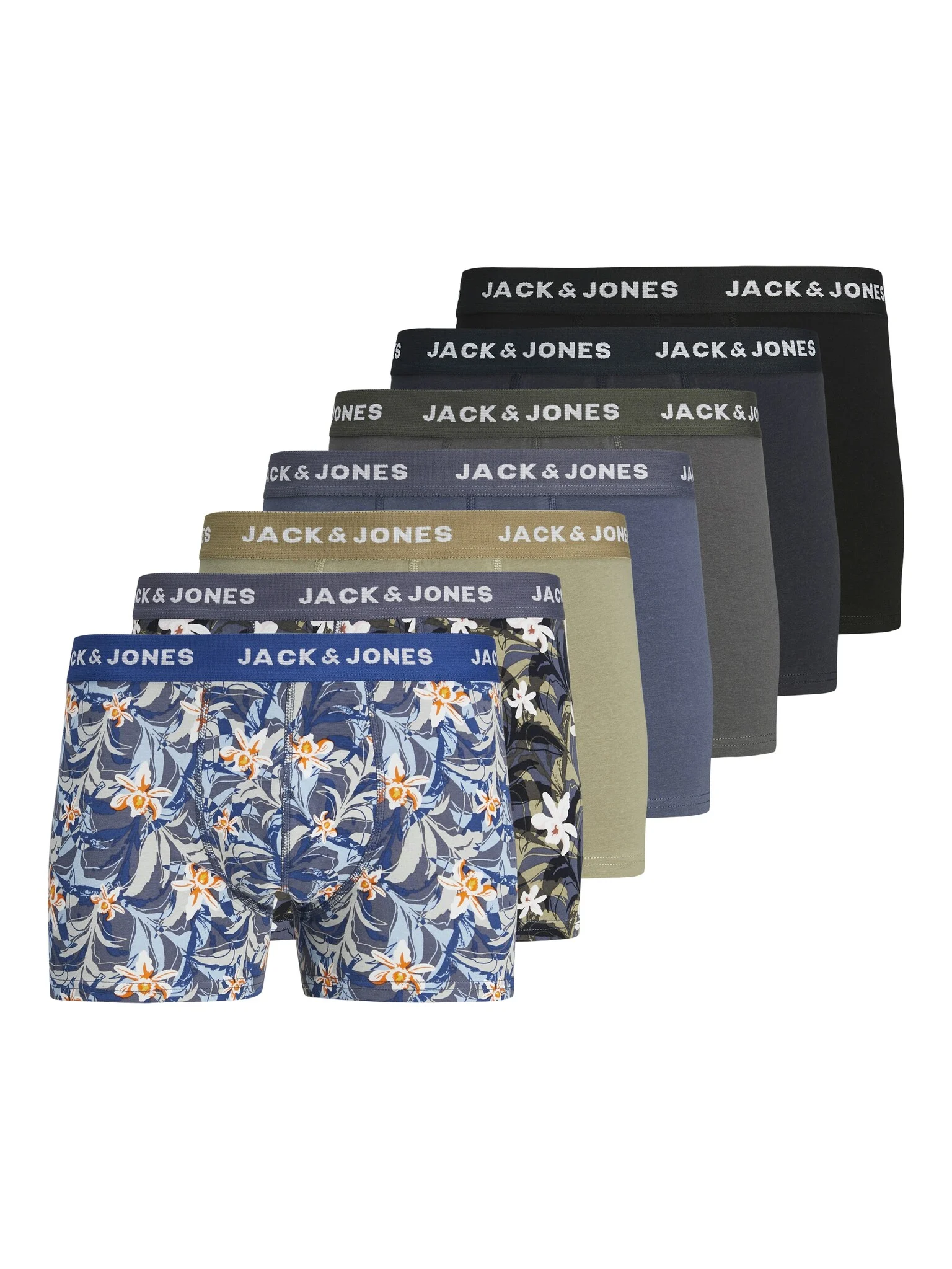 Jack & Jones Jongens boxershorts trunks jacmason 7-pack