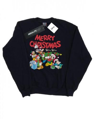 Disney jongens Mickey en vrienden winterwensen Sweatshirt