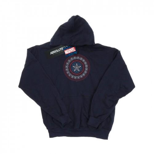 Marvel Boys Captain America sierschild hoodie