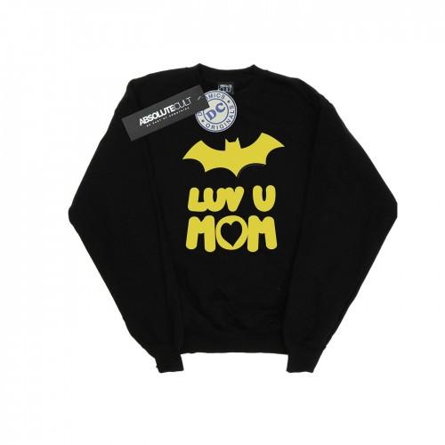 DC Comics Boys Batgirl Luv You Mom Sweatshirt