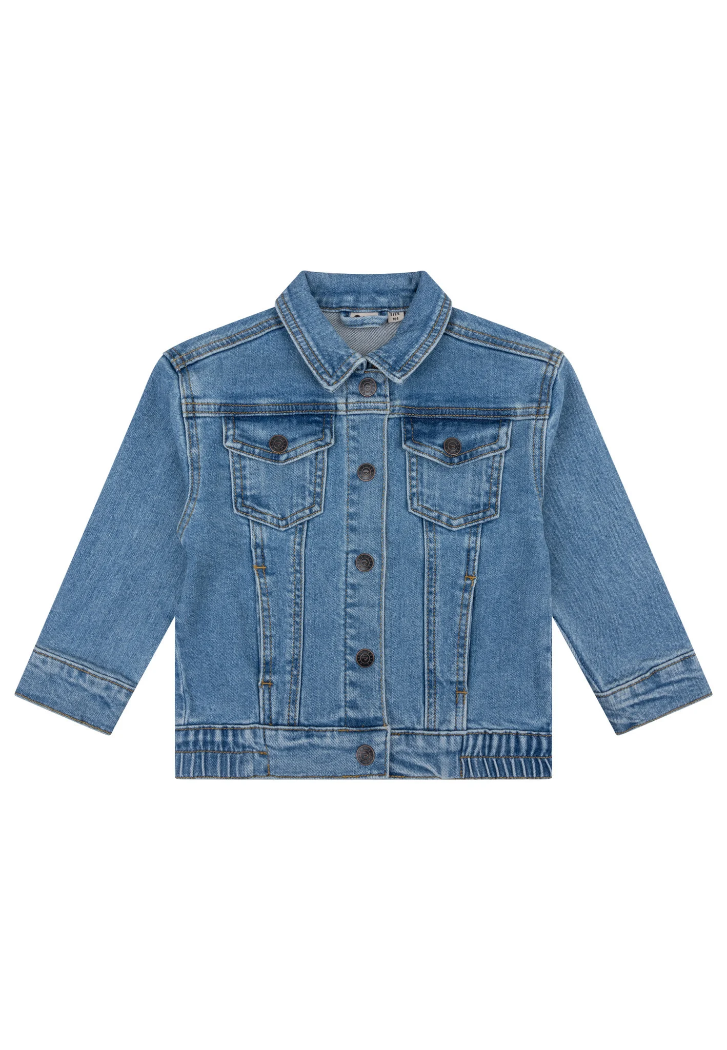 Daily 7 Meisjes denim jacket oversized blue