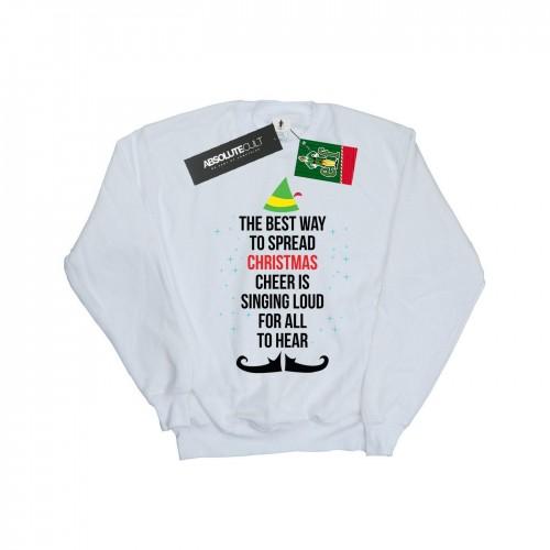 Elf Boys Christmas Cheer tekst Sweatshirt