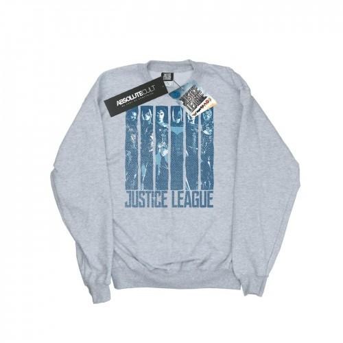 DC Comics Boys Justice League film dubbel indigo sweatshirt