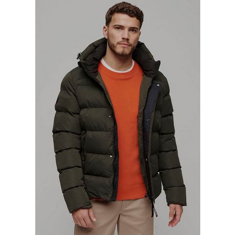 Superdry Gewatteerde jas HOODED MICROFIBRE SPORT PUFFER