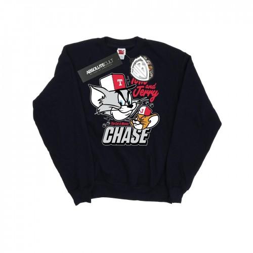 Tom And Jerry Boys Cat & Mouse Chase Sweatshirt