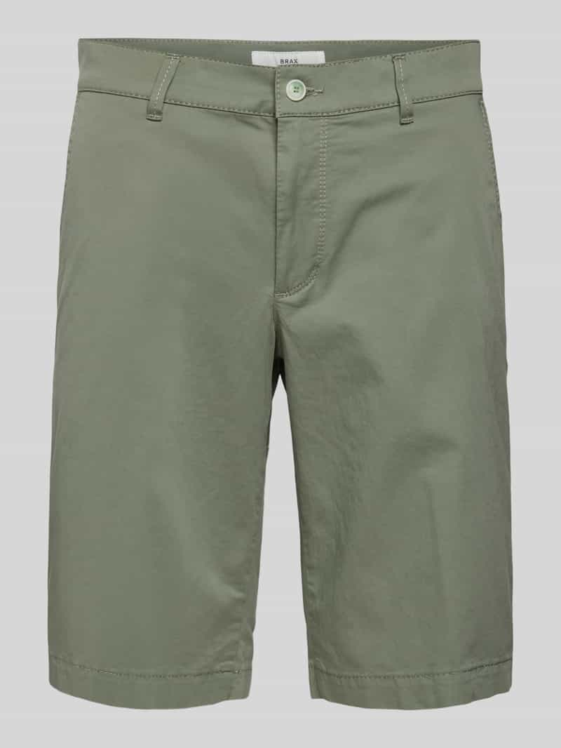 BRAX Korte regular fit chino met achterzakken, model 'BOZEN'