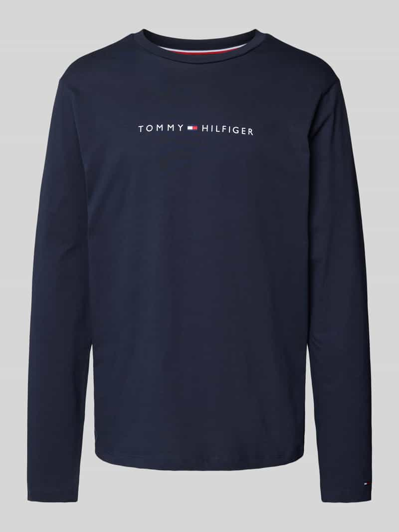 Tommy Hilfiger Shirt met lange mouwen en labelprint