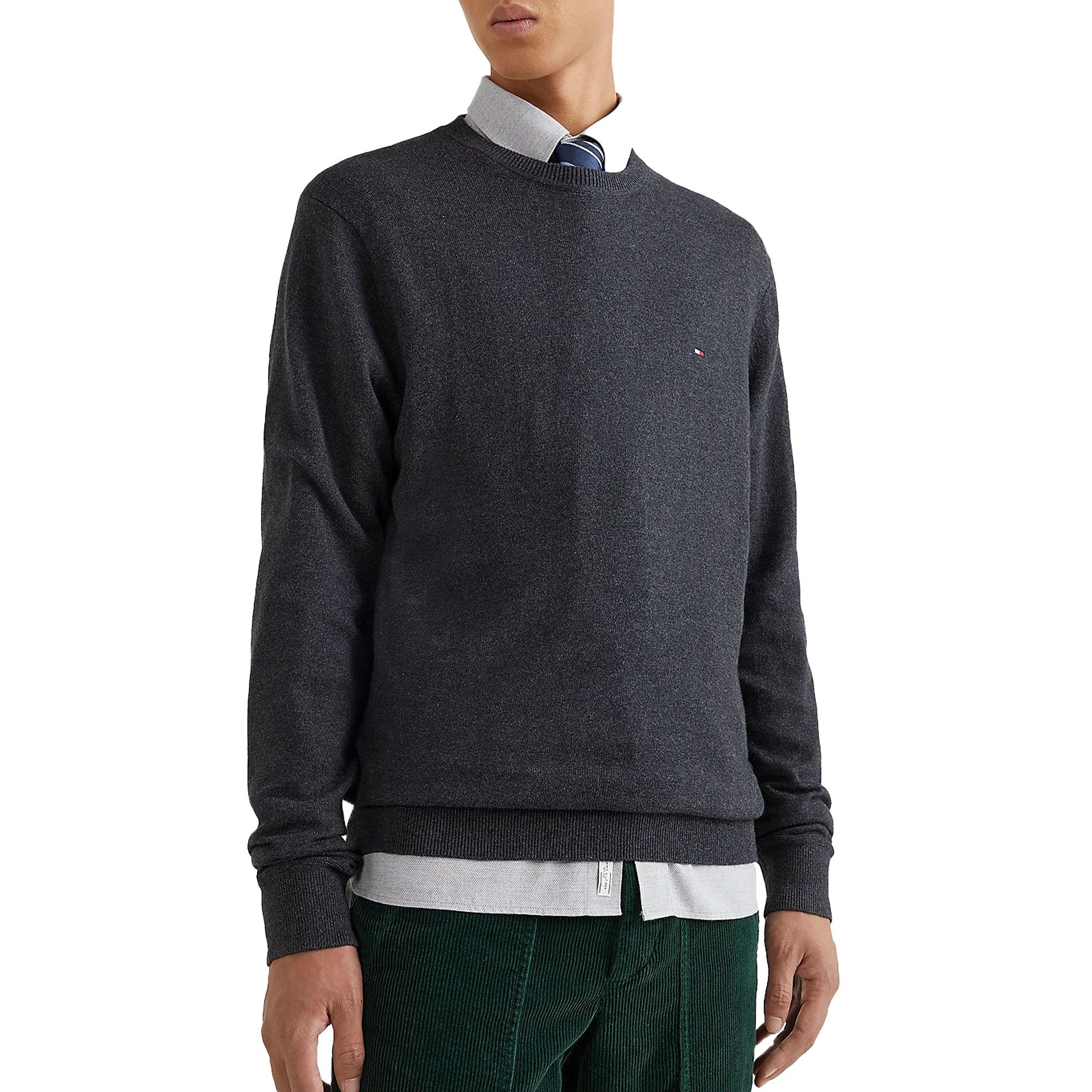 Tommy Hilfiger Pima Cotton Cashmere Sweater Heren