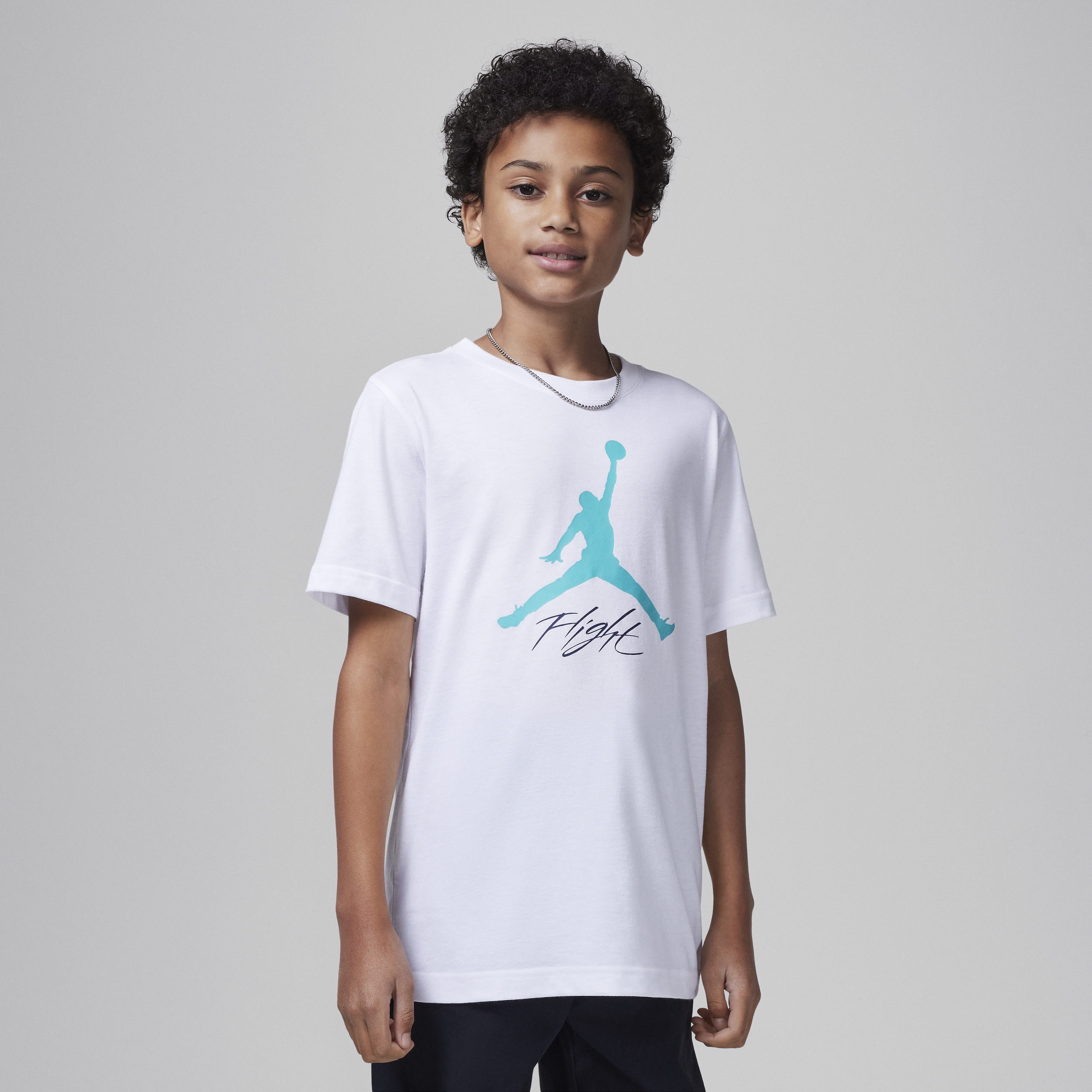 Jordan Baseline T-shirt voor kids - Wit