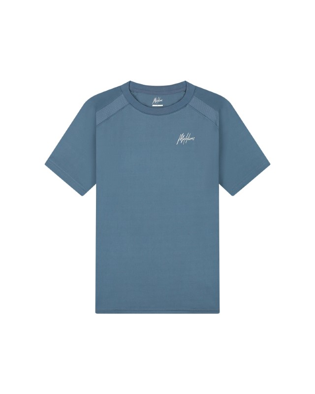 Malelions Sport active t-shirt blue ms2-aw24-29-300