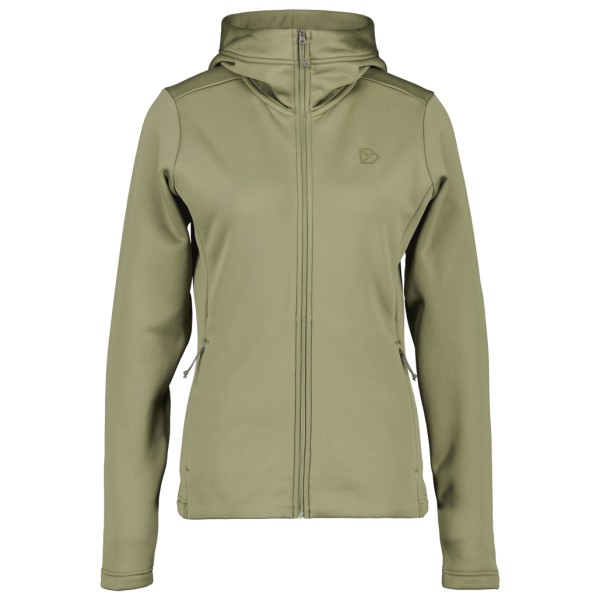 Didriksons  Women's Anneli Full Zip 2 - Fleecevest, olijfgroen