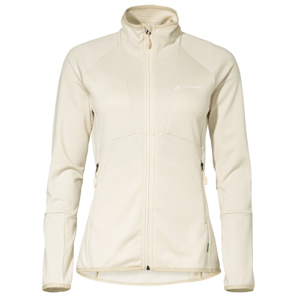 Vaude  Women's Monviso Fleece Full Zip Jacket II - Fleecevest, wit/beige