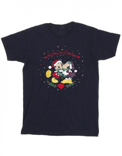 Disney jongens Mickey Mouse Mickey Minnie kerst T-shirt