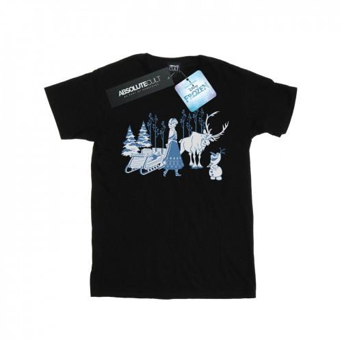 Disney Frozen Anna Sven en Olaf T-shirt voor jongens