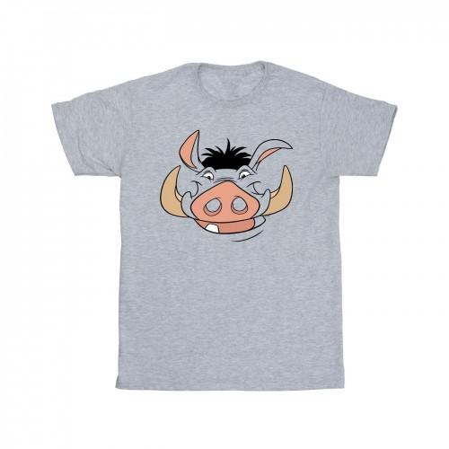 Disney Lion King Pumba Face T-shirt voor jongens