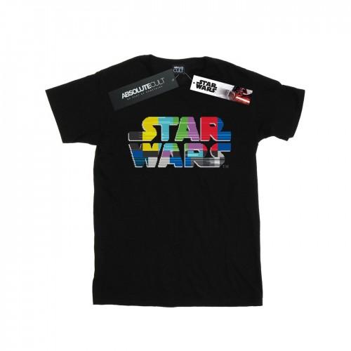 Star Wars jongens testkaart logo T-shirt