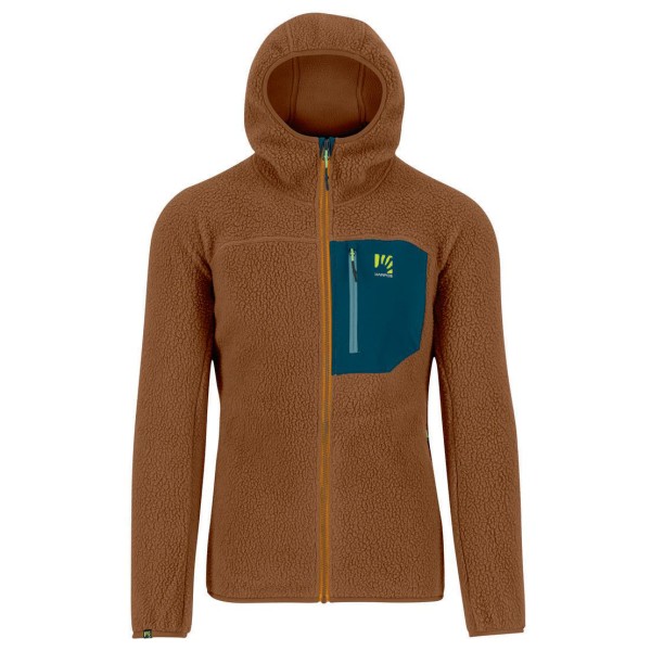 Karpos  Moiazza Retro Hoodie Fleece - Fleecevest, bruin