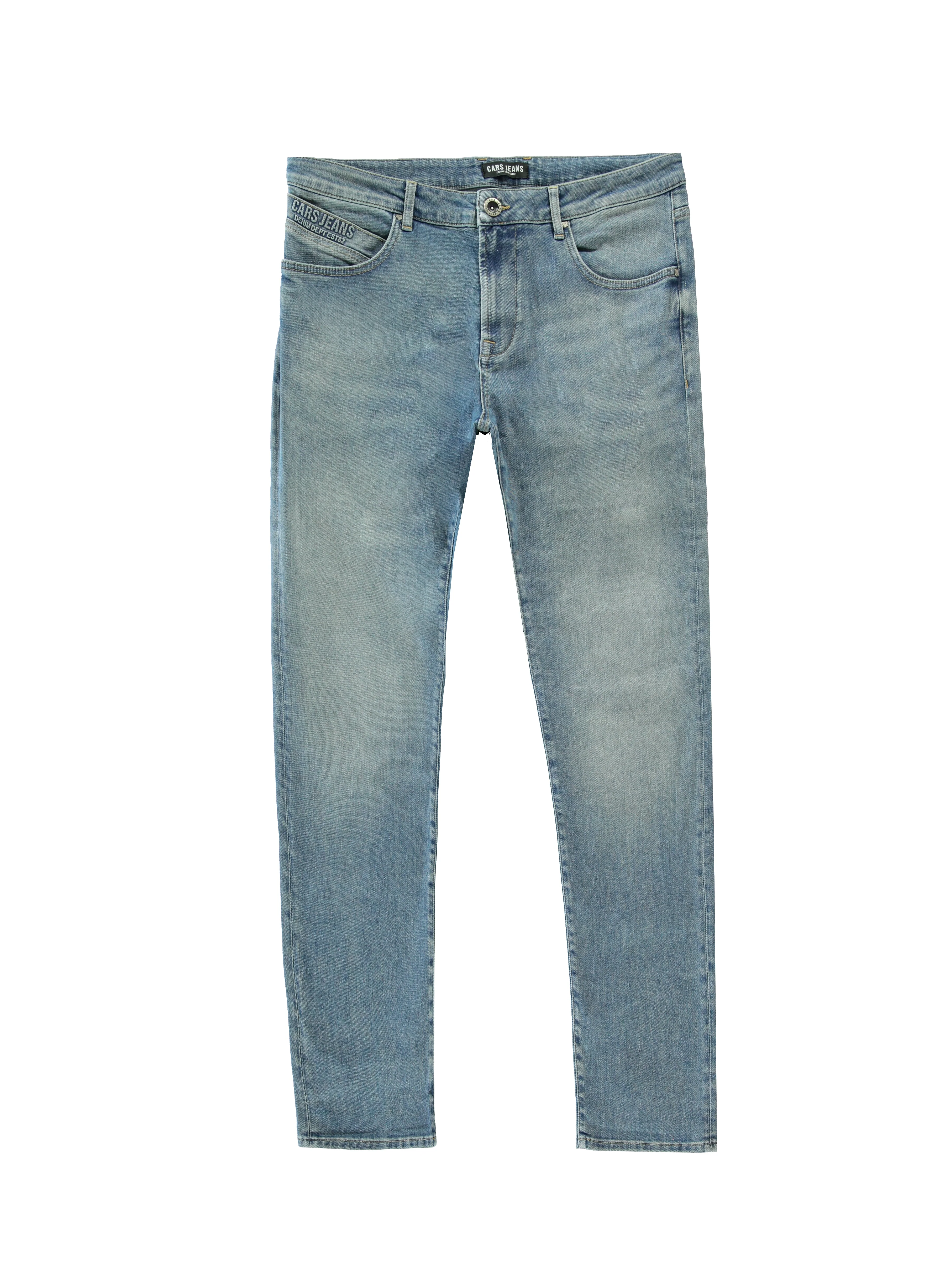 Cars Towers heren regular-fit jeans stone used