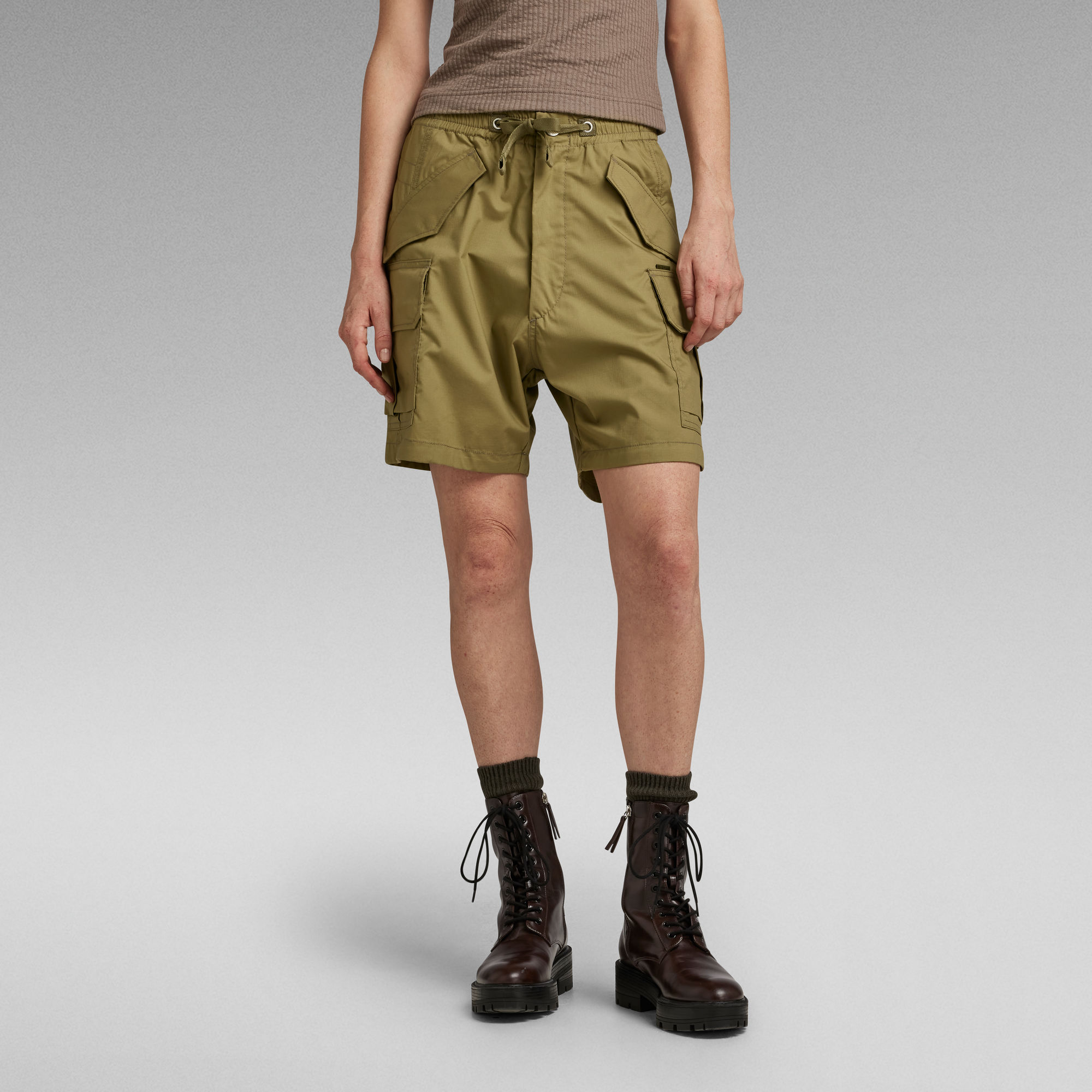 G-Star RAW Cargo Short - Groen - Dames