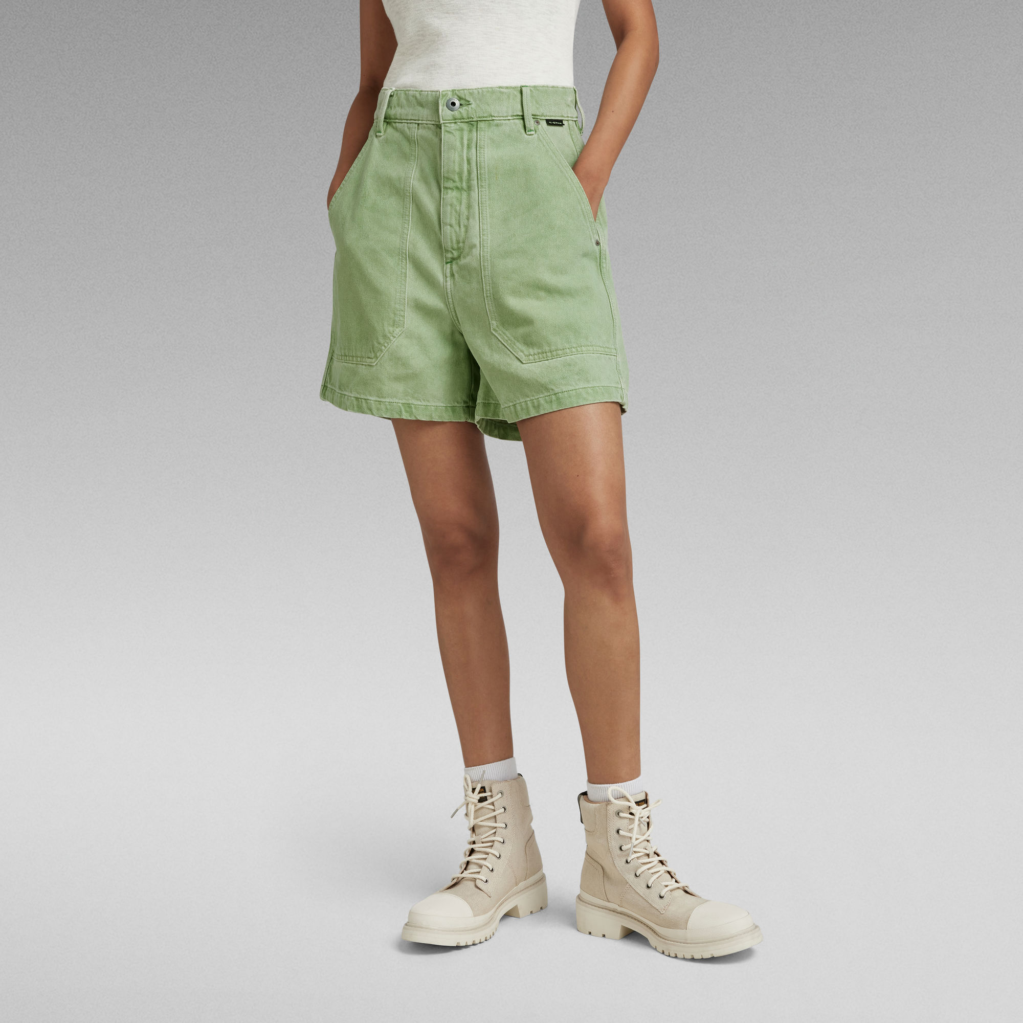 G-Star RAW Fatigue Short - Groen - Dames