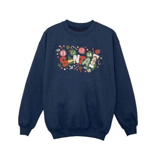 Elf meisjes Santa Fa La La Sweatshirt