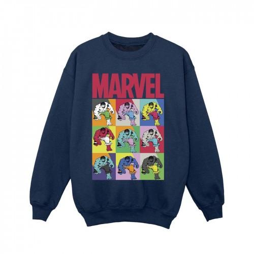 Marvel Girls Hulk pop-art sweatshirt