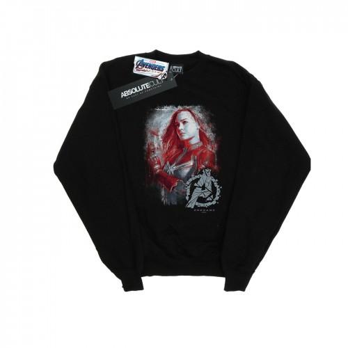 Marvel Girls Avengers Endgame Kapitein  geborsteld sweatshirt