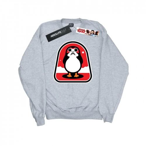 Star Wars Girls The Last Jedi Porgs Badge-sweatshirt