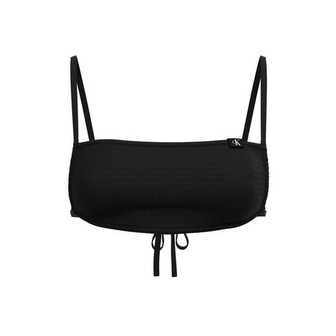 Calvin Klein Swimwear Bandeau-bikinitop Bralette in een effen look