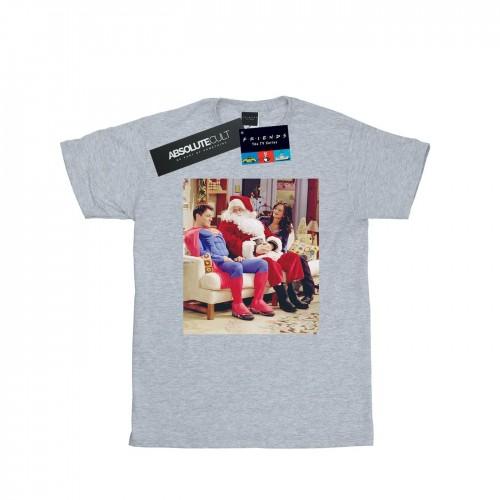 Friends Vrienden jongens bank Santa T-shirt