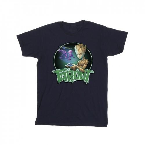 Marvel Boys Guardians of the Galaxy Groot Gaming Ring T-shirt