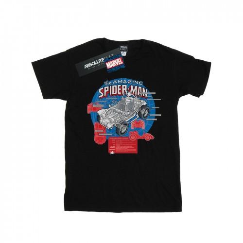 Marvel Spider-Man Spider-Buggy Breakdown T-shirt voor jongens